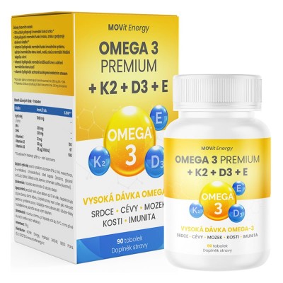  MOVit Omega 3 Premium+K2+D3+E 90 kapsúl eshop